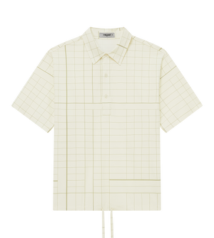 Drawstring-Hem Polo