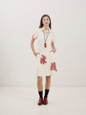 Pleat Skort