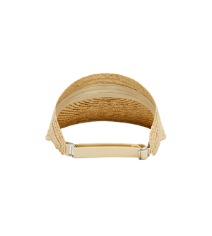 Raffia Visor