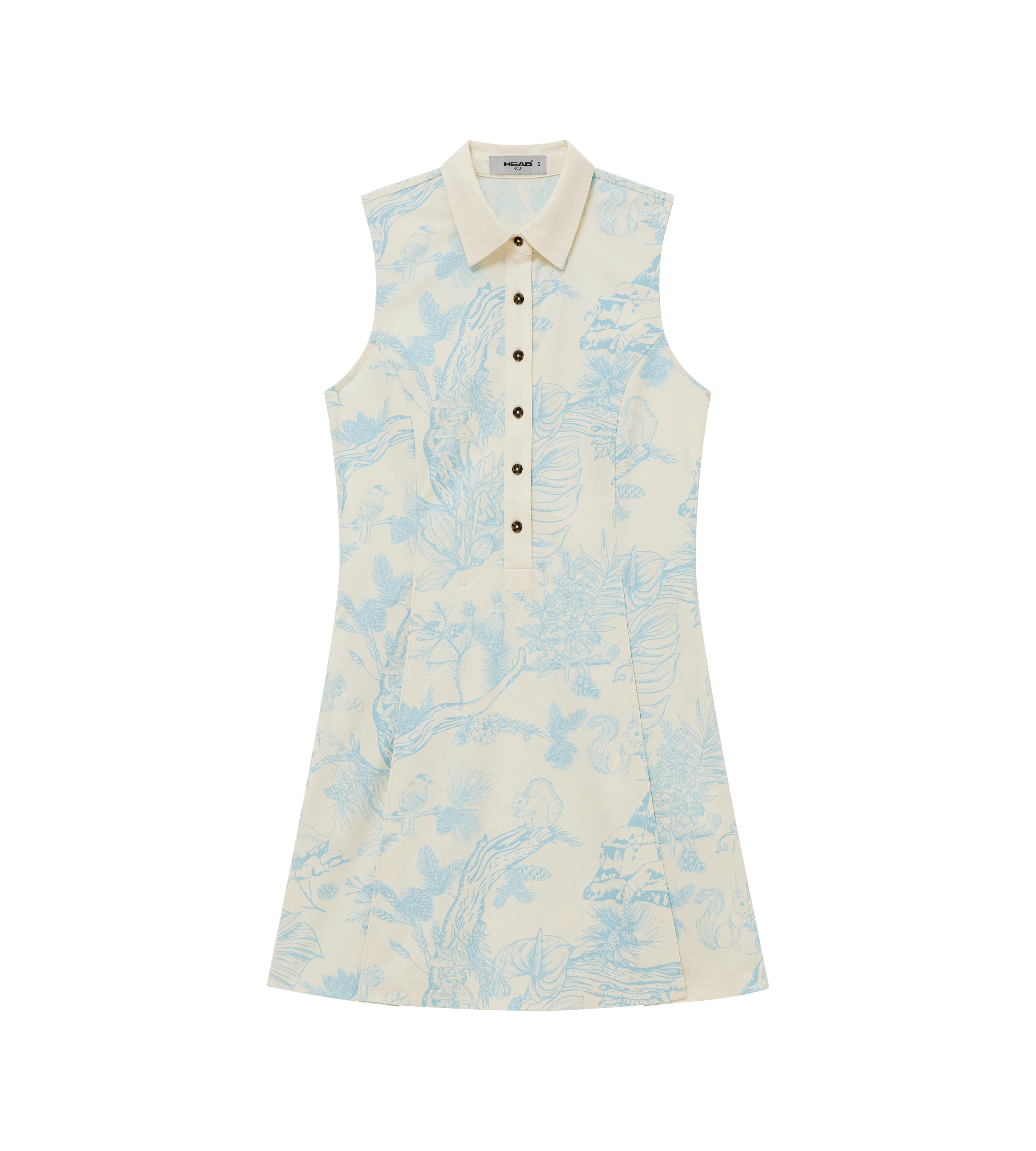 boho denim dress Womens Smocked Sleeve Dress