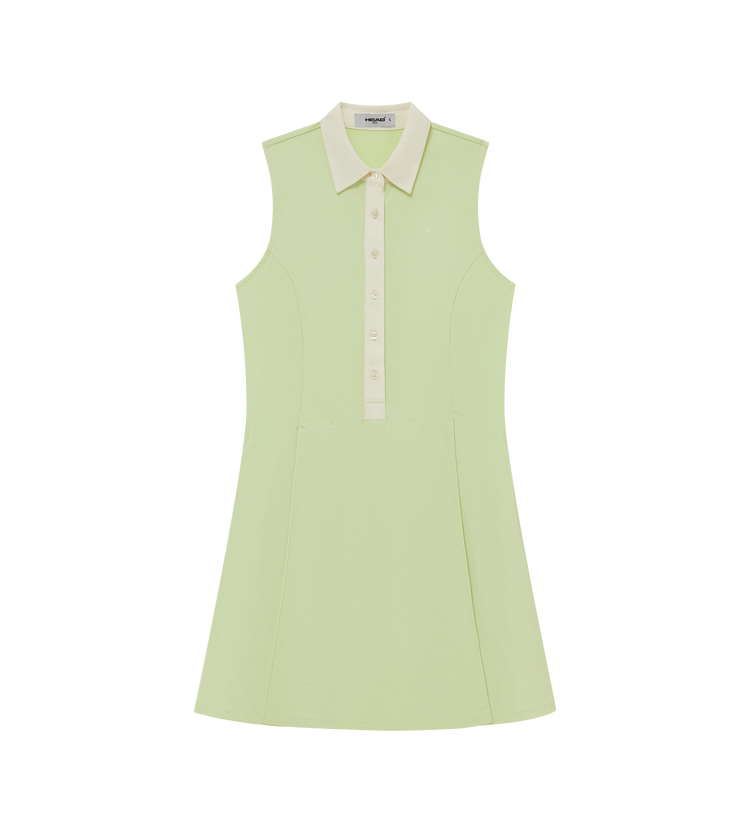 what color jewelry goes with dark green dress Olaya Sport Twist Golf Dress main image 1