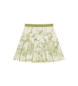 BOX PLEAT SKIRT