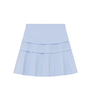 Eyelet Knit Skirt
