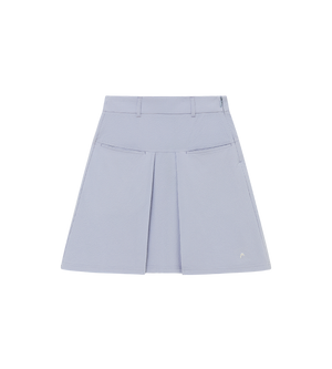 YOKE PLEAT SKIRT