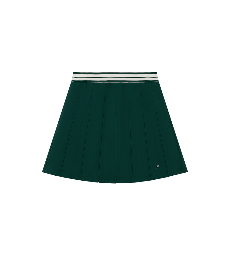 Box Pleat Skirt - Green | Head Golf