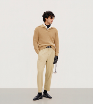 Double Pleated Pants