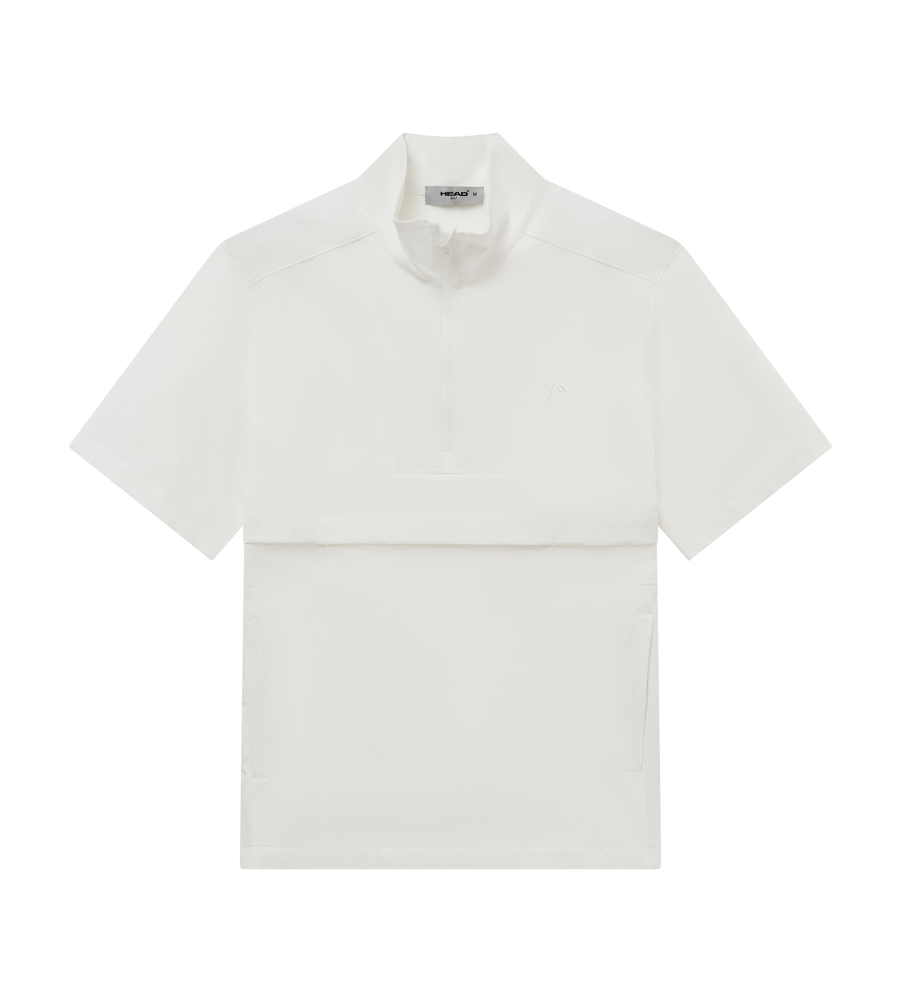 Signature Short Sleeve Anorak - White | Head Golf